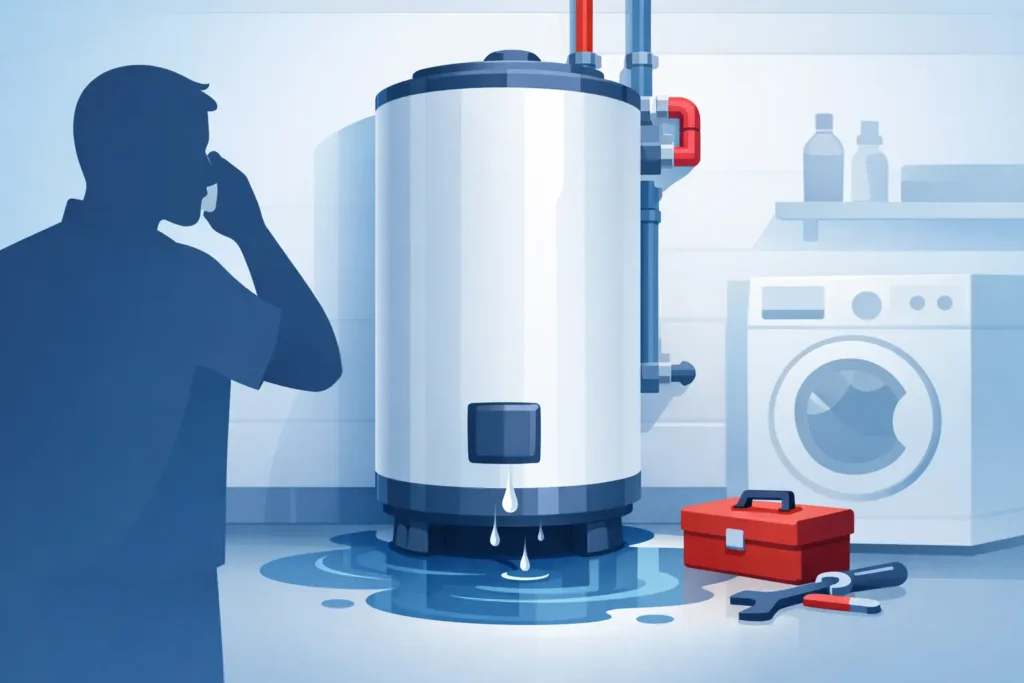 Water Heater Leaking From Bottom? Act Fast