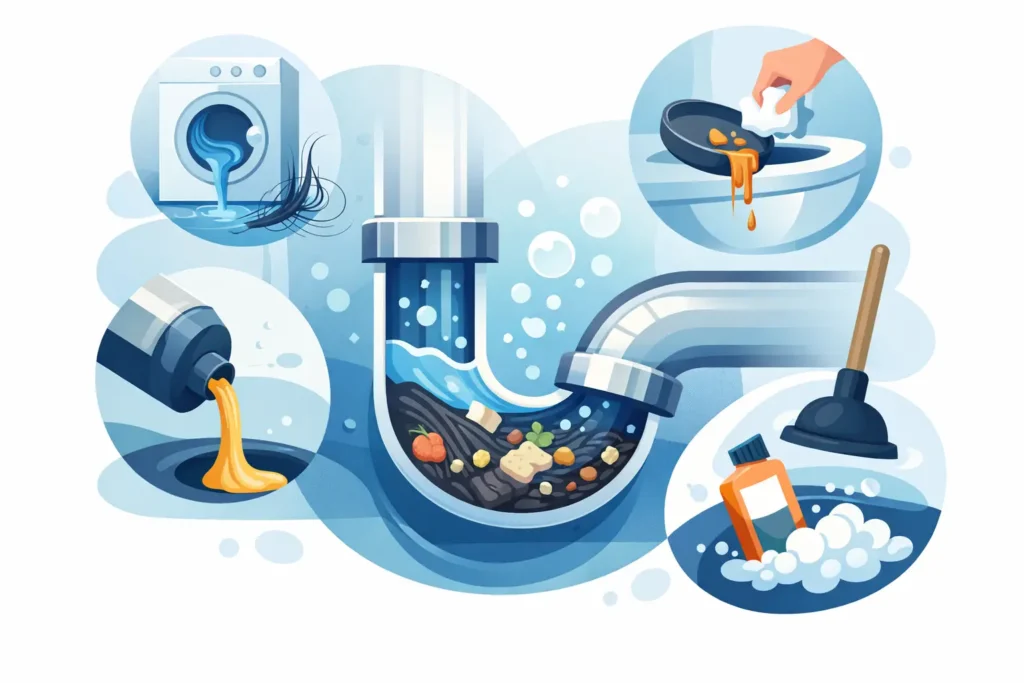 What Causes Recurring Drain Clogs?