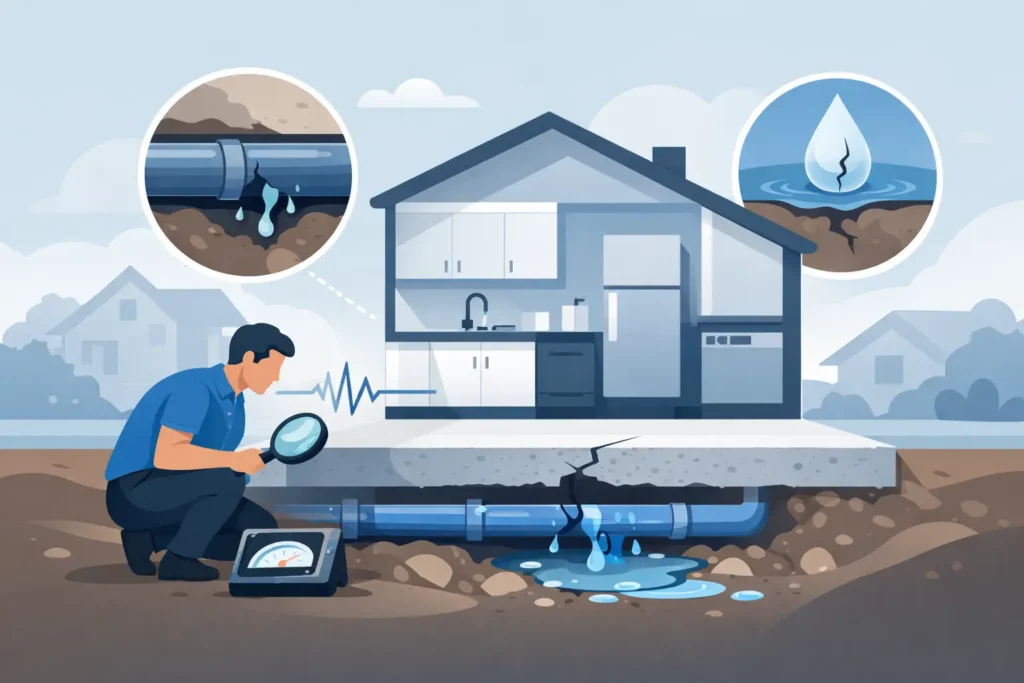 How to Find a Slab Leak Before It Spreads