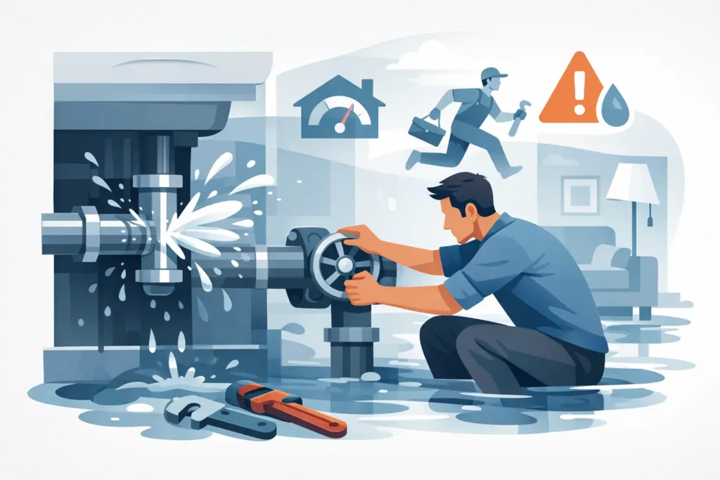 How to Handle Burst Pipes Fast