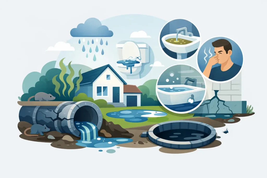 Top Signs of Sewer Damage to Watch For
