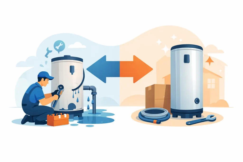 Water Heater Repair: Fix Now or Replace?