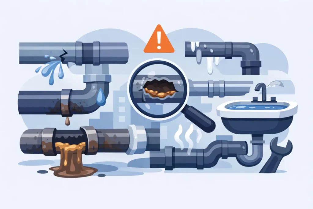7 Signs Your Pipes Are Failing