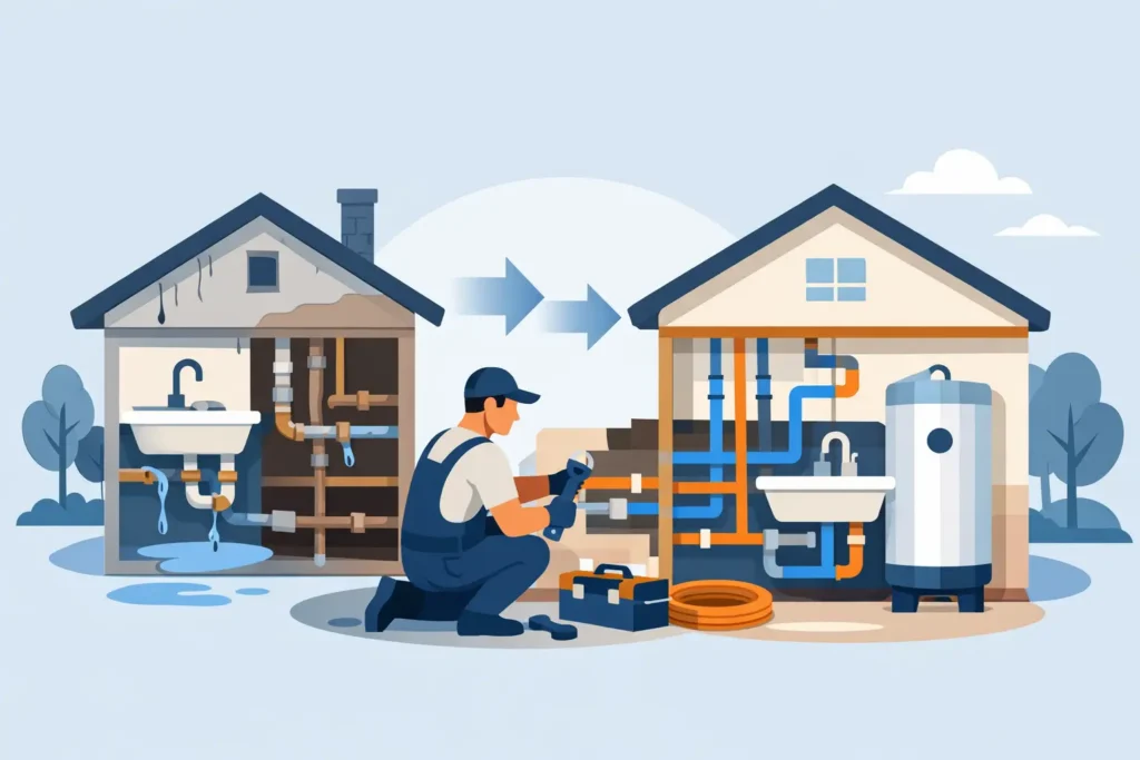 When Repiping an Old House Really Makes Sense