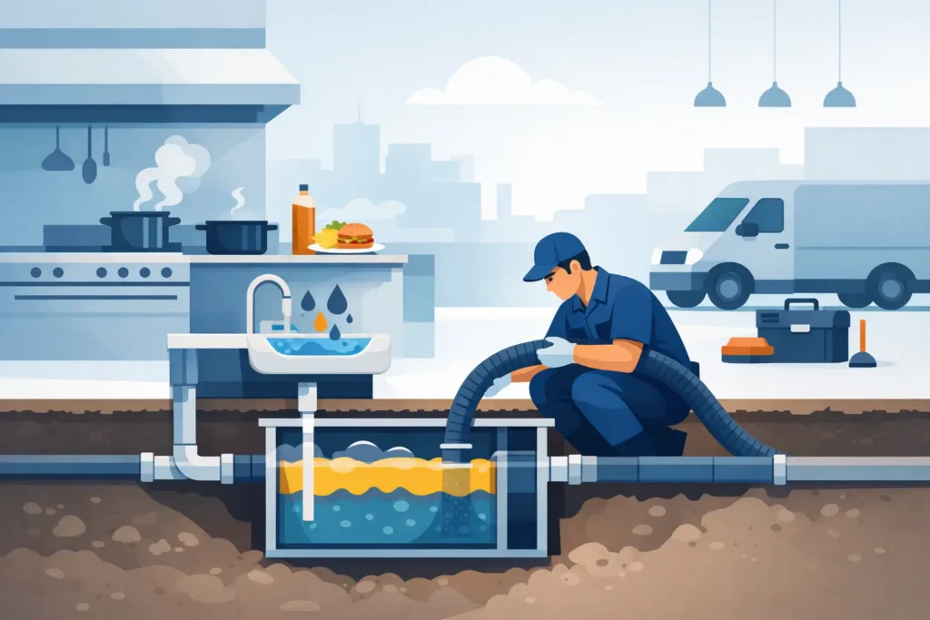 When Restaurant Grease Trap Plumbing Service Matters