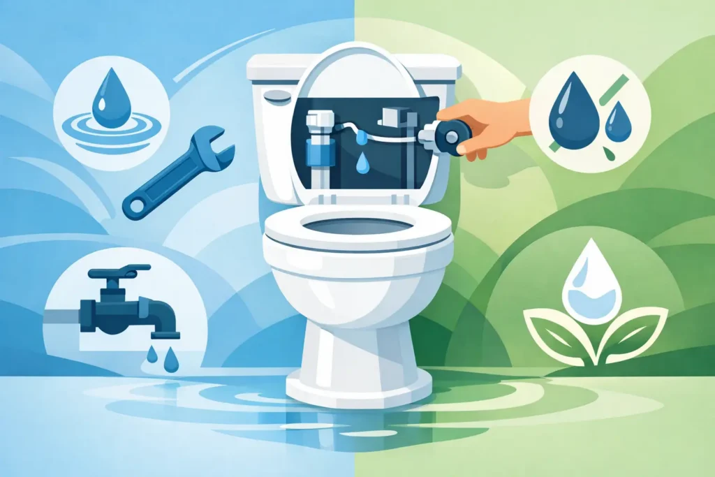 How to Stop Toilet Running Without Wasting Water