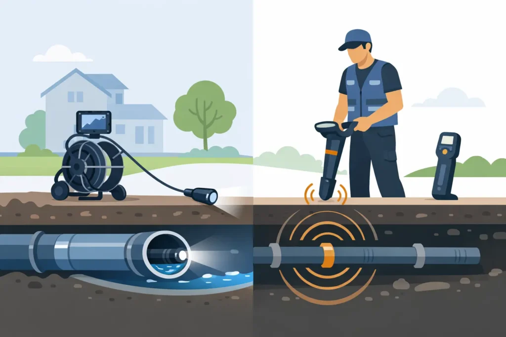 Sewer Camera Versus Pipe Locator Explained