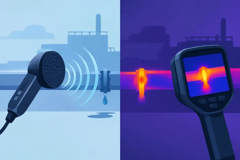 Acoustic Detection Versus Thermal Imaging