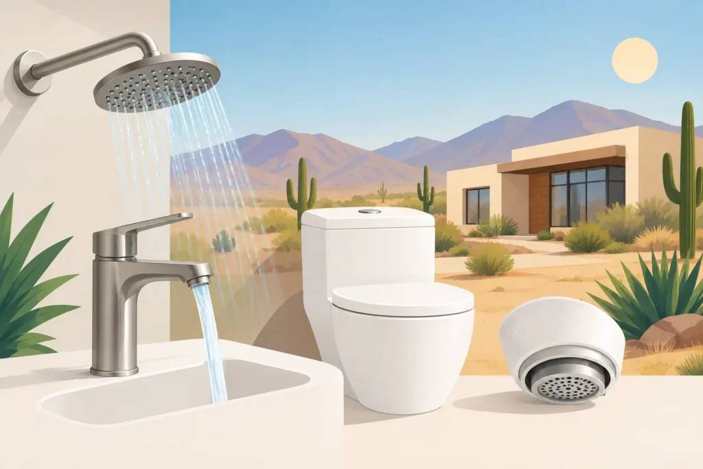 Best Water Saving Fixtures for Desert Homes
