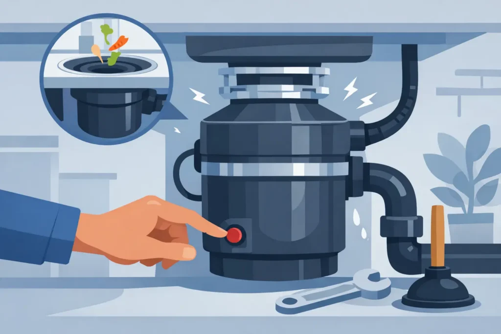 How to Reset Garbage Disposal Safely at Home
