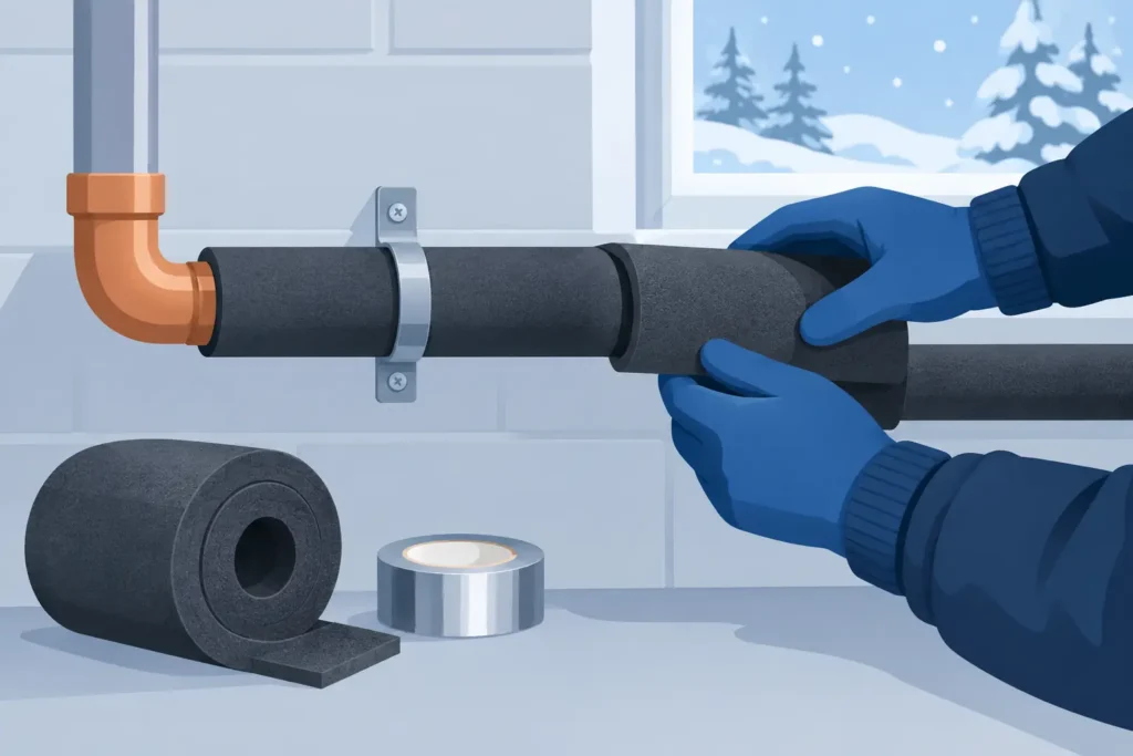 How to Winterize Exposed Pipes Before a Freeze