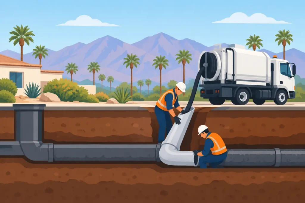 Sewer Line Replacement Guide for Coachella Valley